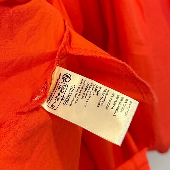 FREE PEOPLE Catalina Mixed Media Minidress in Radiant Watermelon Size X-Small - Picture 10 of 16